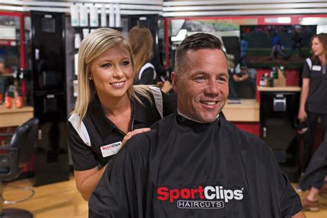Across from Lowes, below Cool Springs. . Hair cut sports clips
